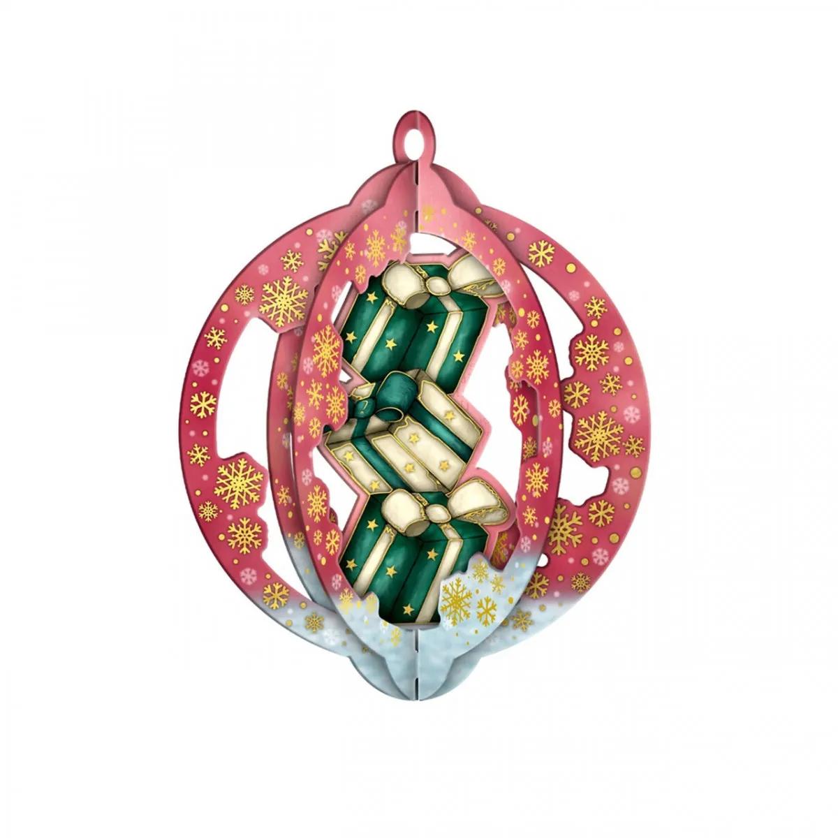 Novogodišnji ukrasi GORJUSS Cosy, 3 kom 