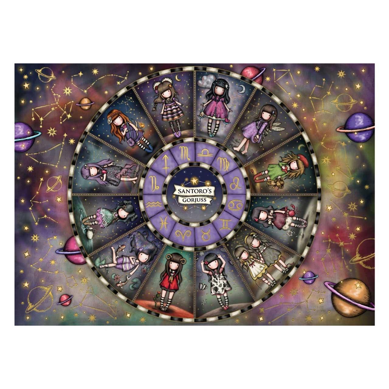 Puzzle 1000 NOVA GODINA GORJUSS Zodiac Constellations 