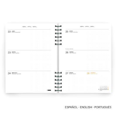 MIQUELRIUS Datumirani planer za 2024 - CRNI 