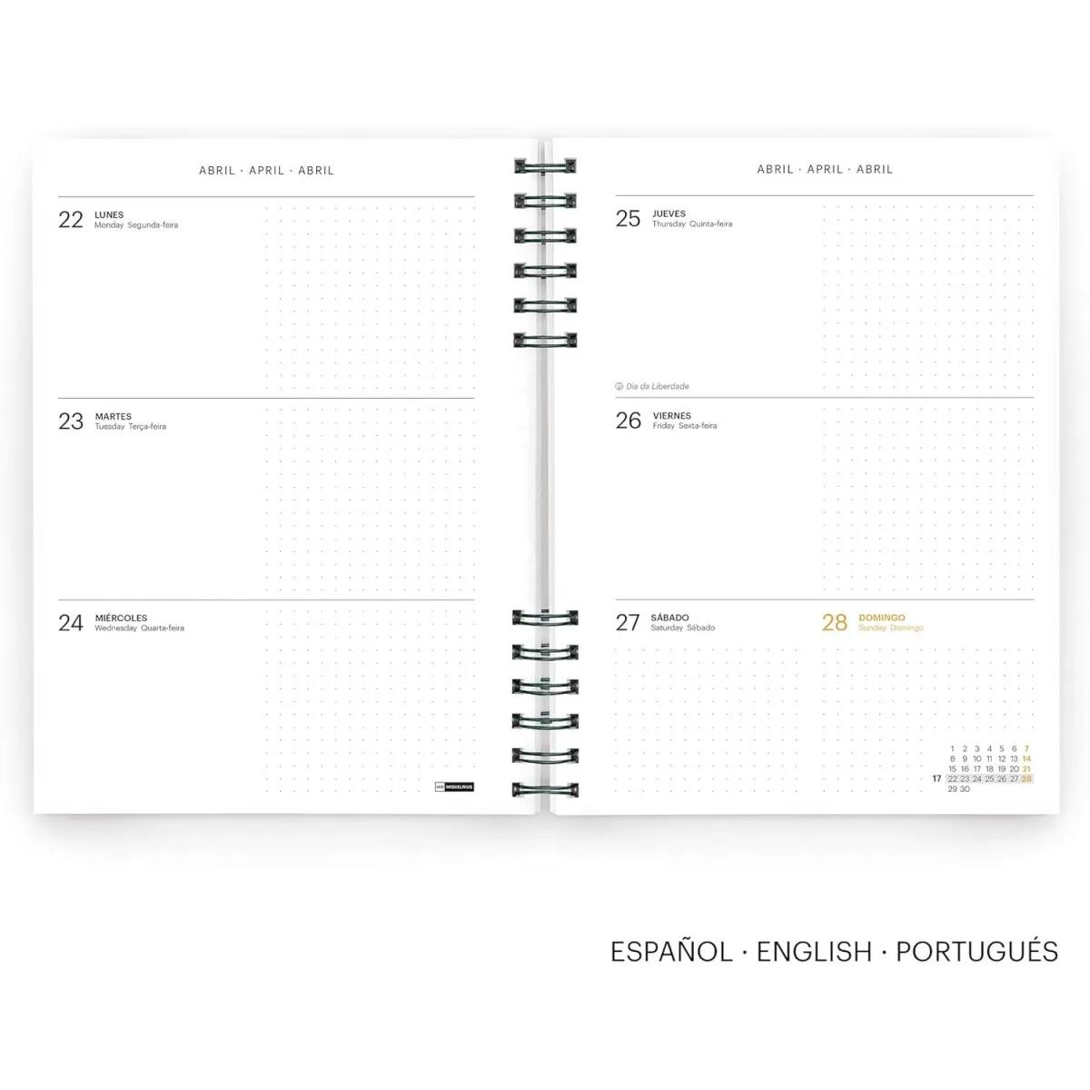 MIQUELRIUS Datumirani planer za 2024. - PETROL 