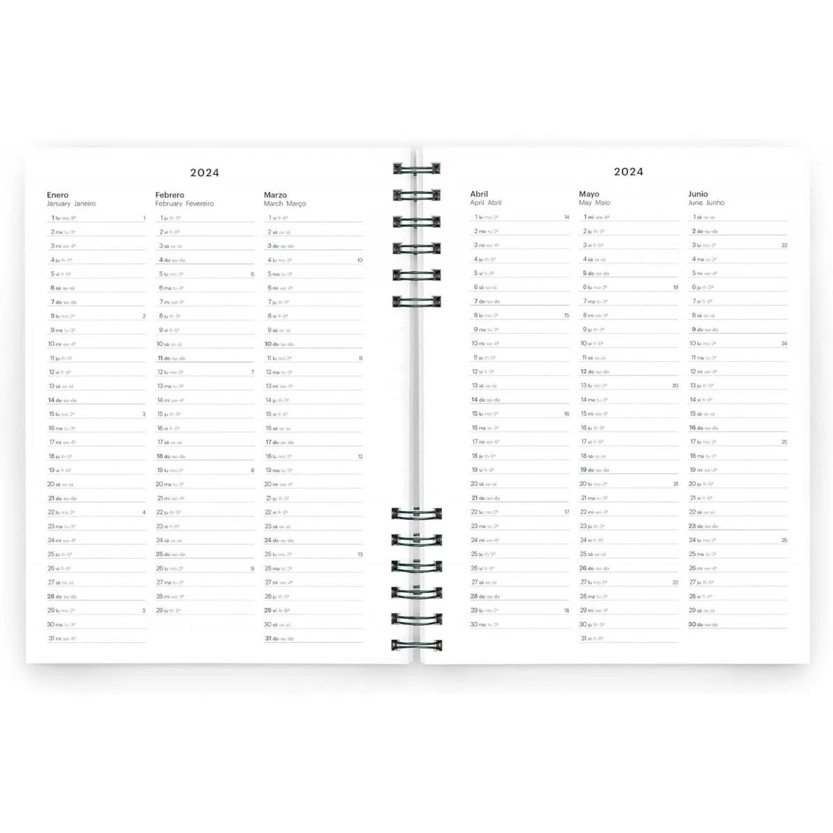 MIQUELRIUS Datumirani planer za 2024. - PETROL 