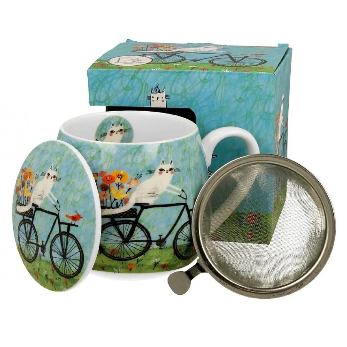 ŠOLJA ZA ČAJ SA INFUZEROM CATS BICYCLE 