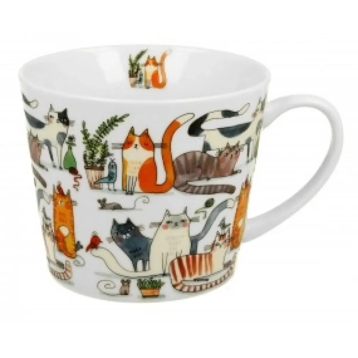Velika šolja 600ml CATS WORLD Lazy Cats 