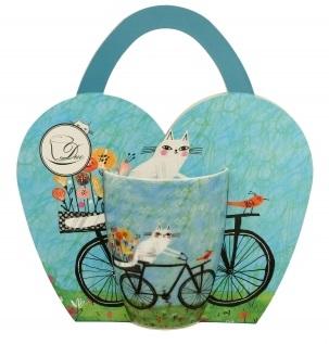 ŠOLJA 350ml CATS BICYCLE 