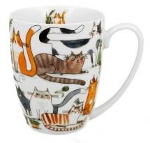 ŠOLJA 350ml LAZY CATS 