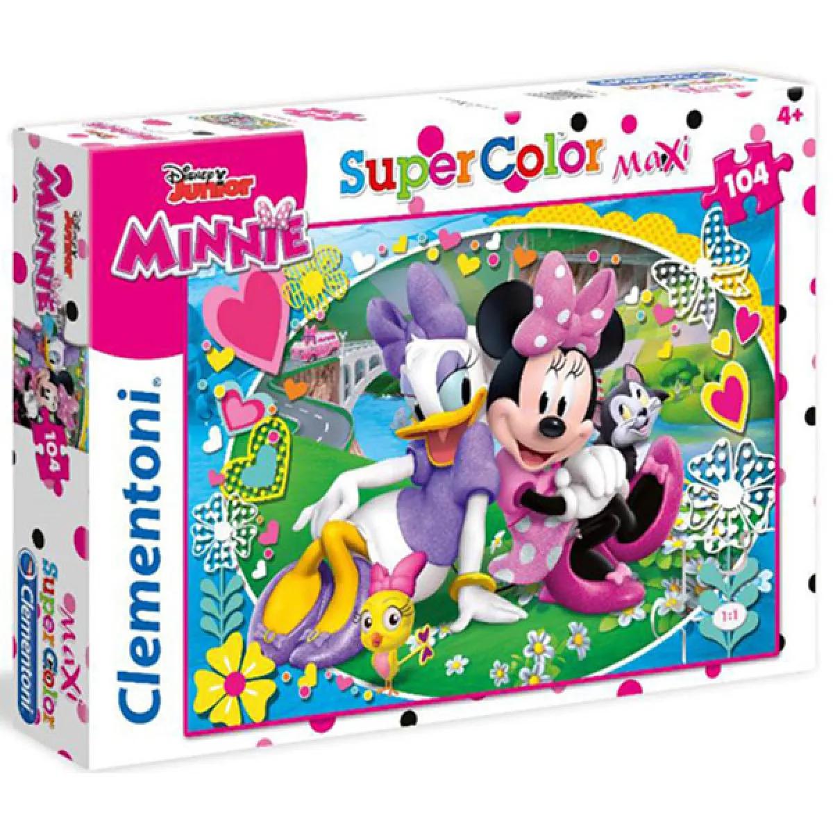 CLEMENTONI PUZZLE 104 MAXI MINNIE HAPPY HELPERS 