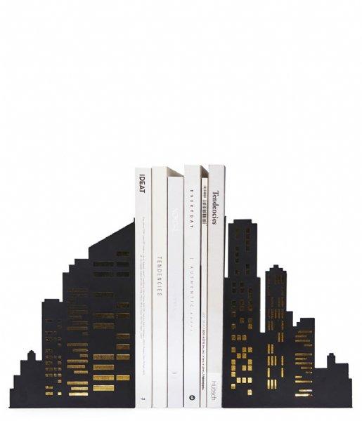 Set dva metalna držača SKYLINE - CRNA 