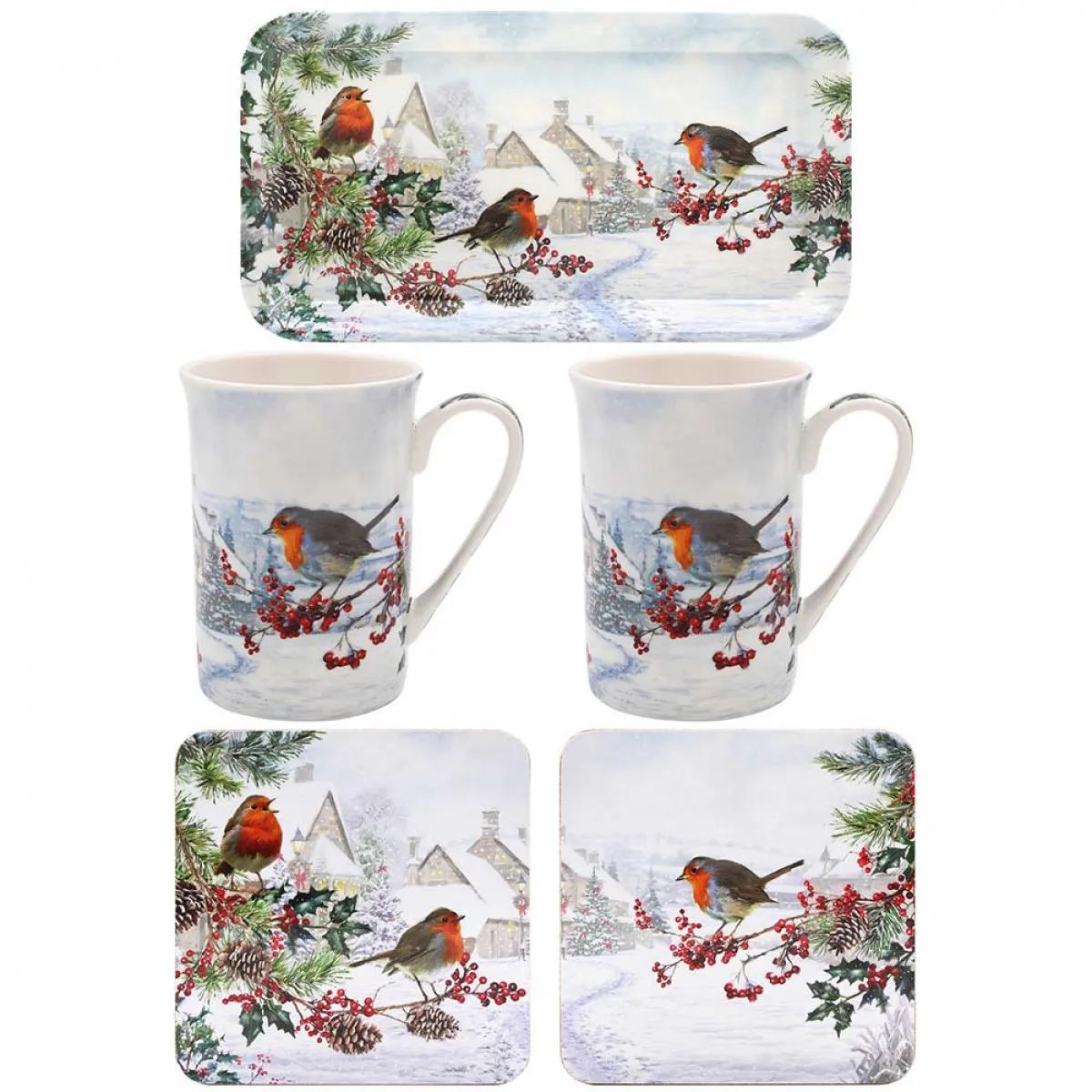 Poklon set CHRISTMAS ROBIN 