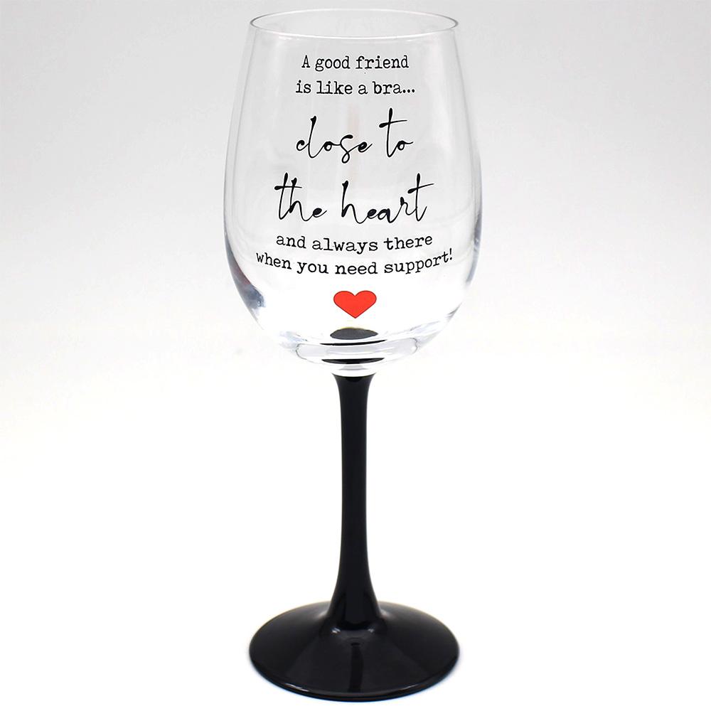 Čaša za vino A GOOD FRIEND 