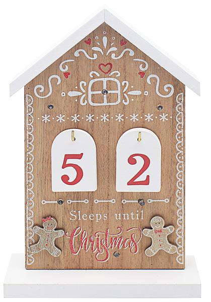 Kalendar GINGERBREAD LED 