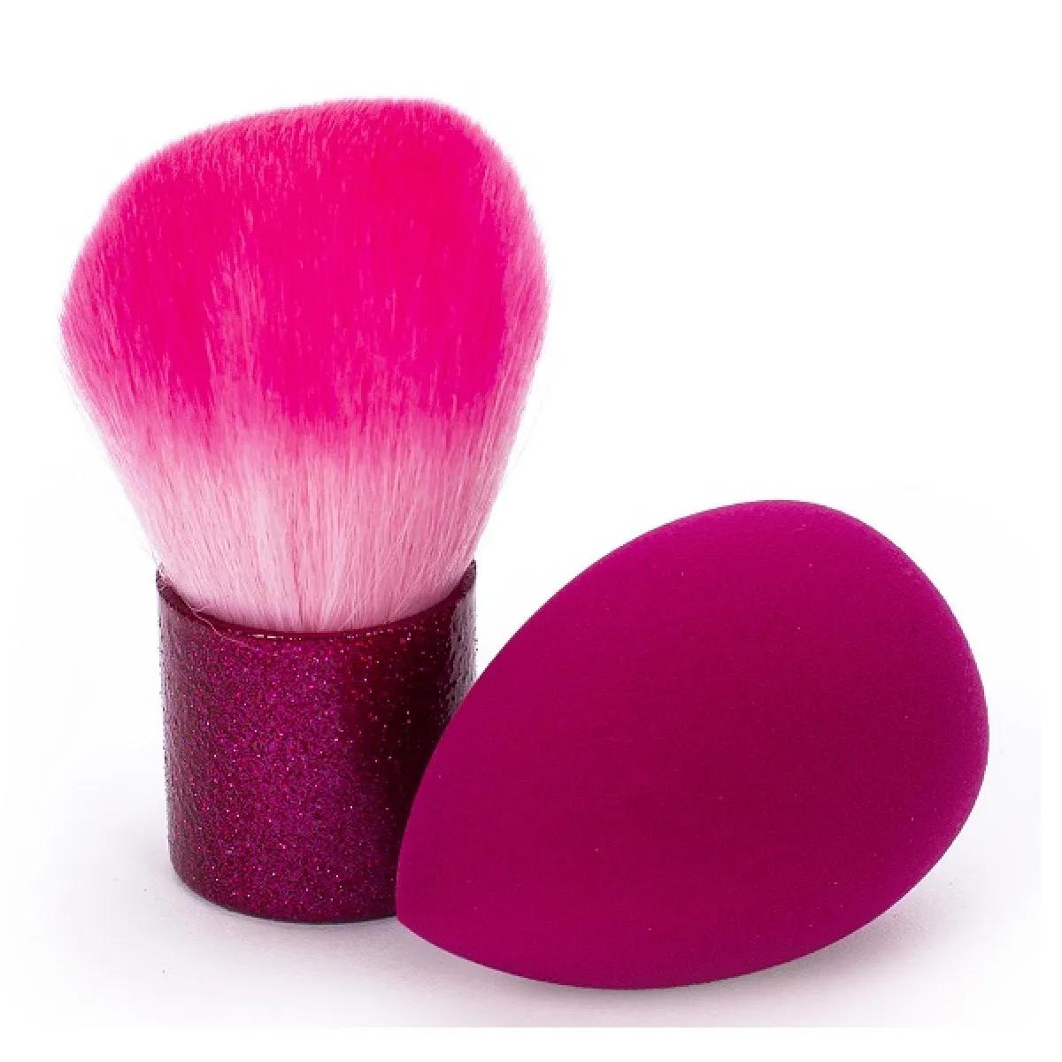 Četkica i sunđer za šminkanje 