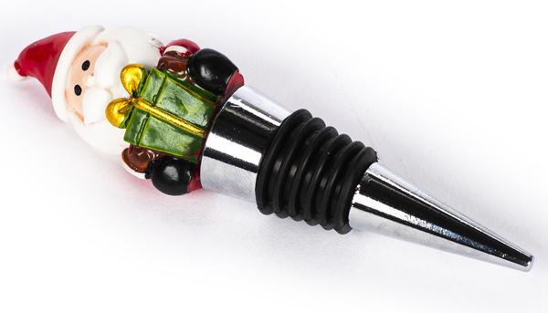 Novogodišnji zatvarač za vinske boce DEDA MRAZ 