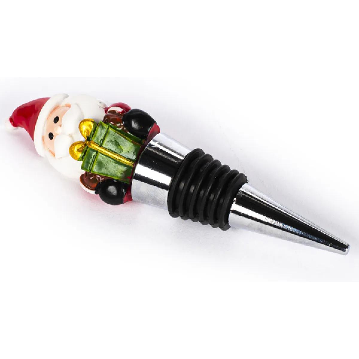 Novogodišnji zatvarač za vinske boce DEDA MRAZ 