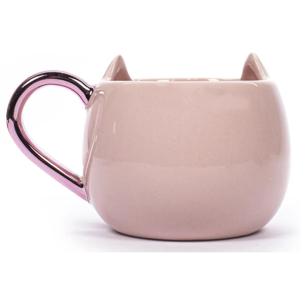 Šolja MAČKA - ROZE 