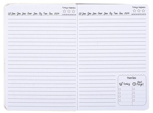 Džepni rokovnik AGENDA 2024 9x14cm 