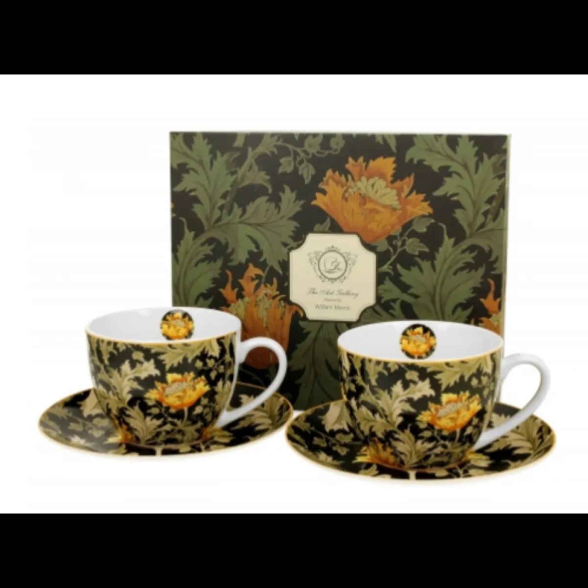 Set dve šolje CHRYSANTHEMUM W. MORRIS 