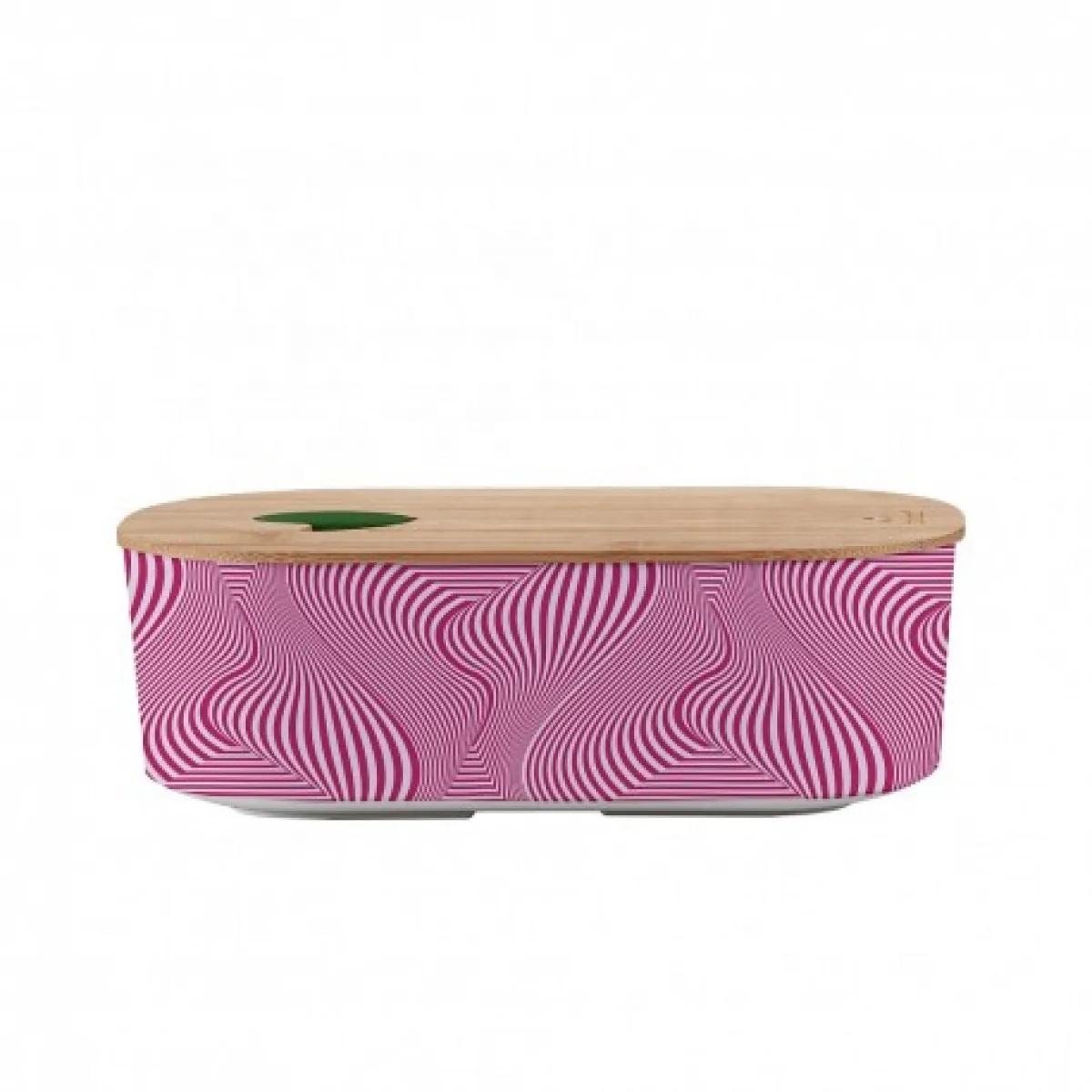BIOLOCO Ovalna kutija za hranu MAGENTA 