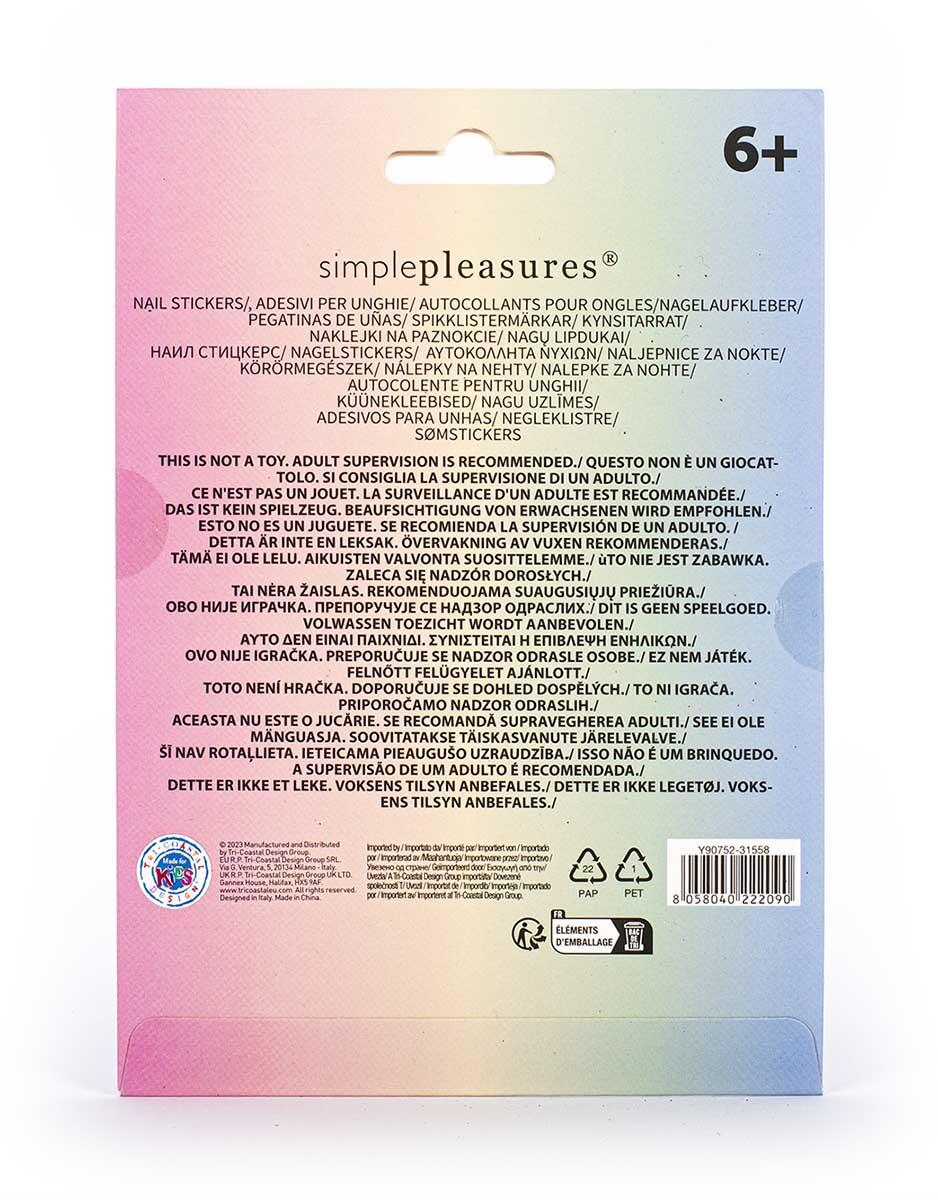 Set od 60 stikera za nokte CANDY 
