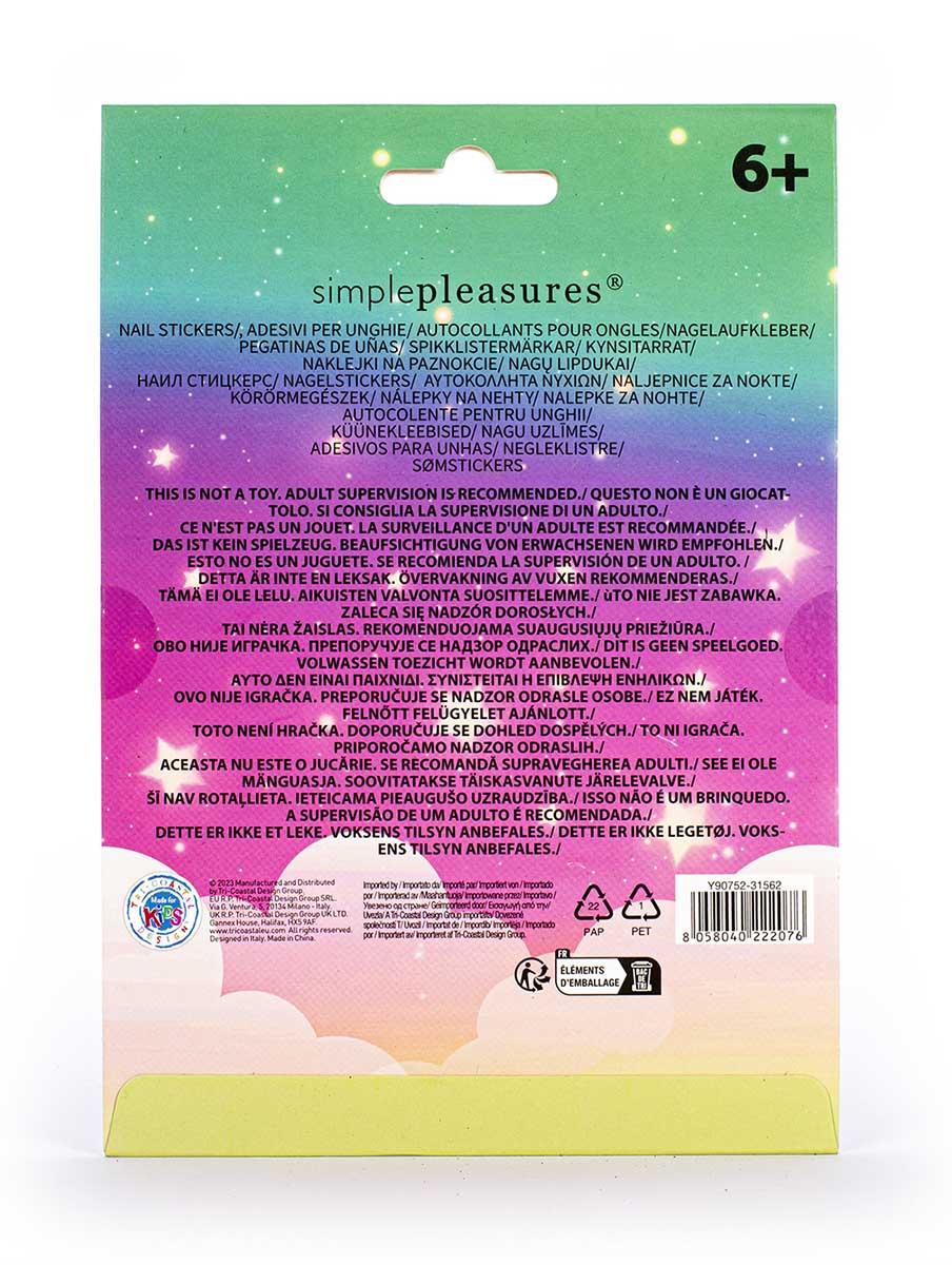 Set od 60 stikera za nokte UNICORN 