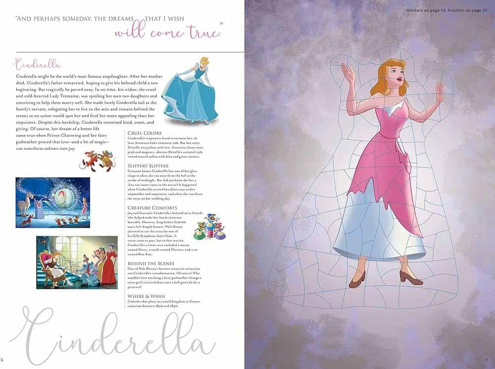 DISNEY PRINCESS STICKER ART 