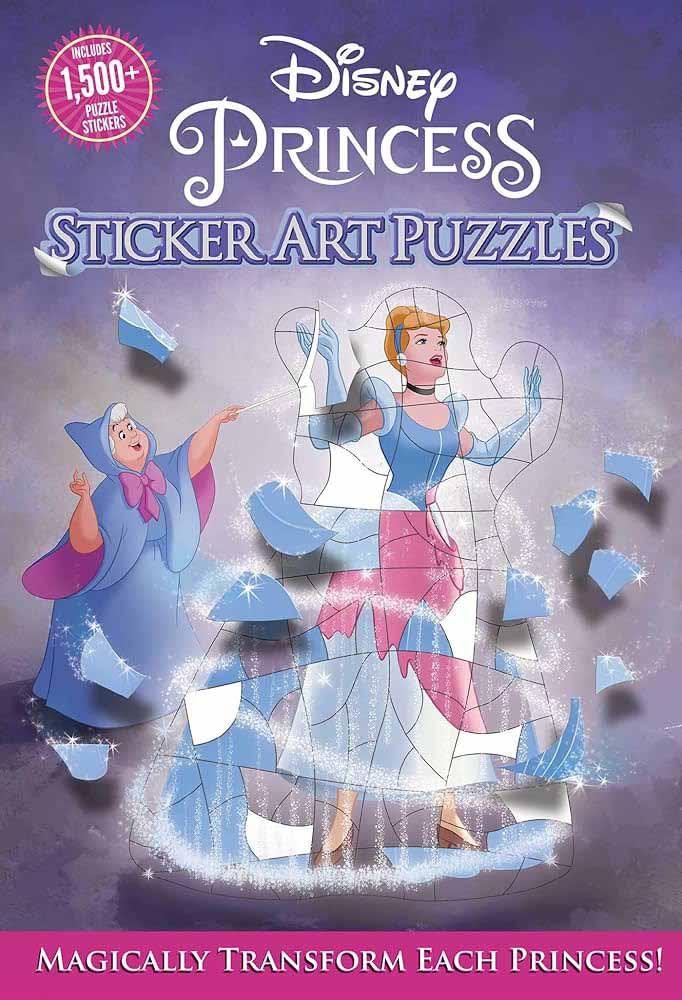 DISNEY PRINCESS STICKER ART 