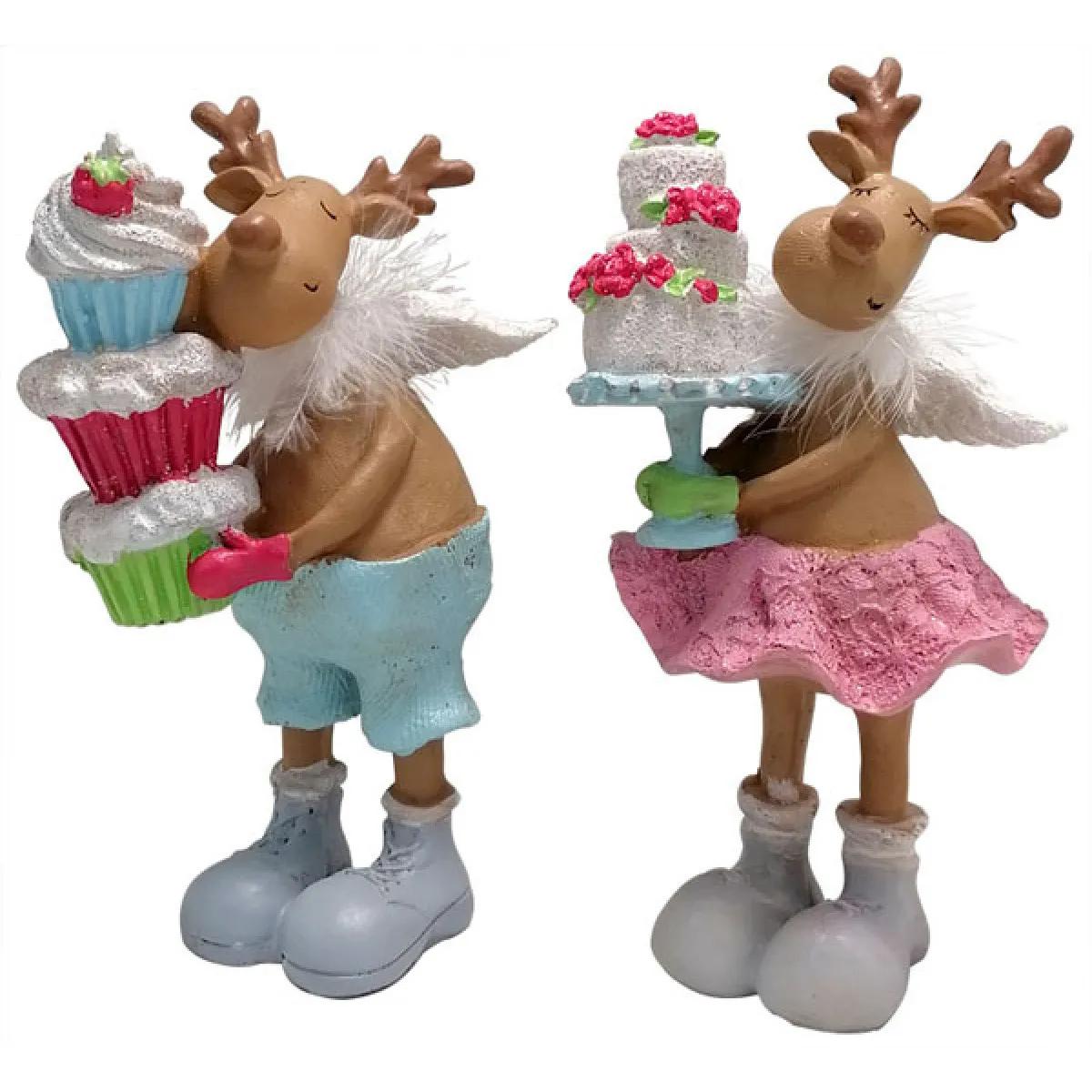 Novogodišnja figura SLATKI IRVAS / 2 VRSTE 