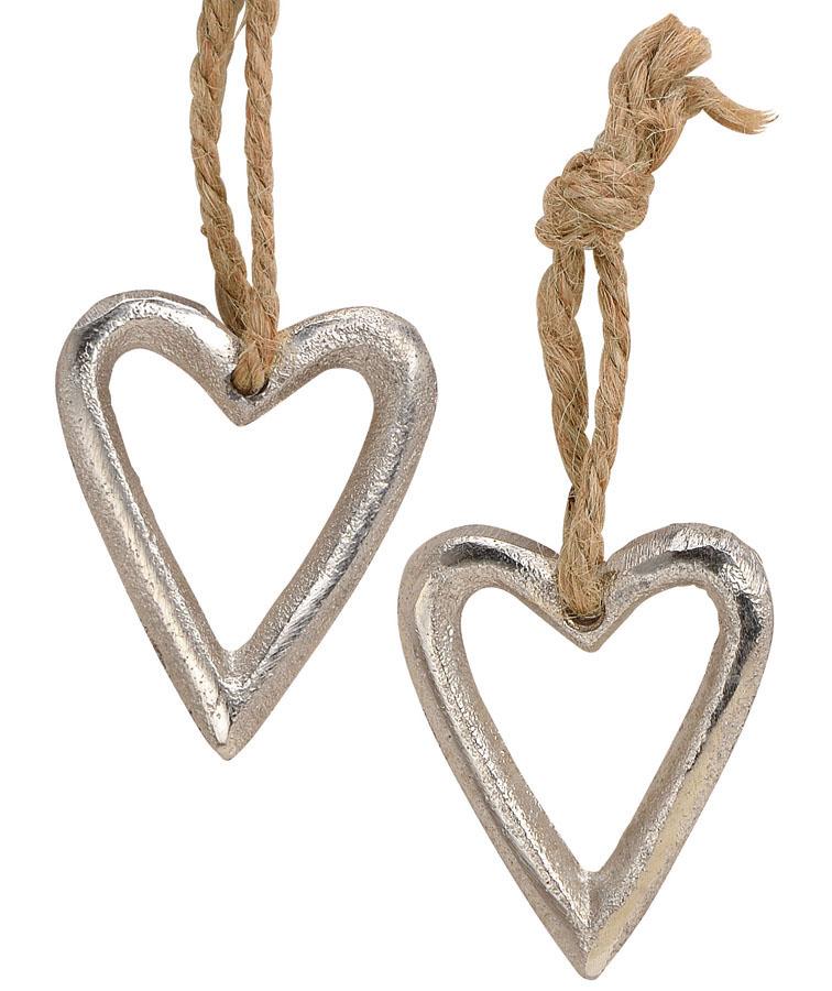 Novogodišnji ukras ZVEZDICA / SRCE 5cm / 3 vrste 