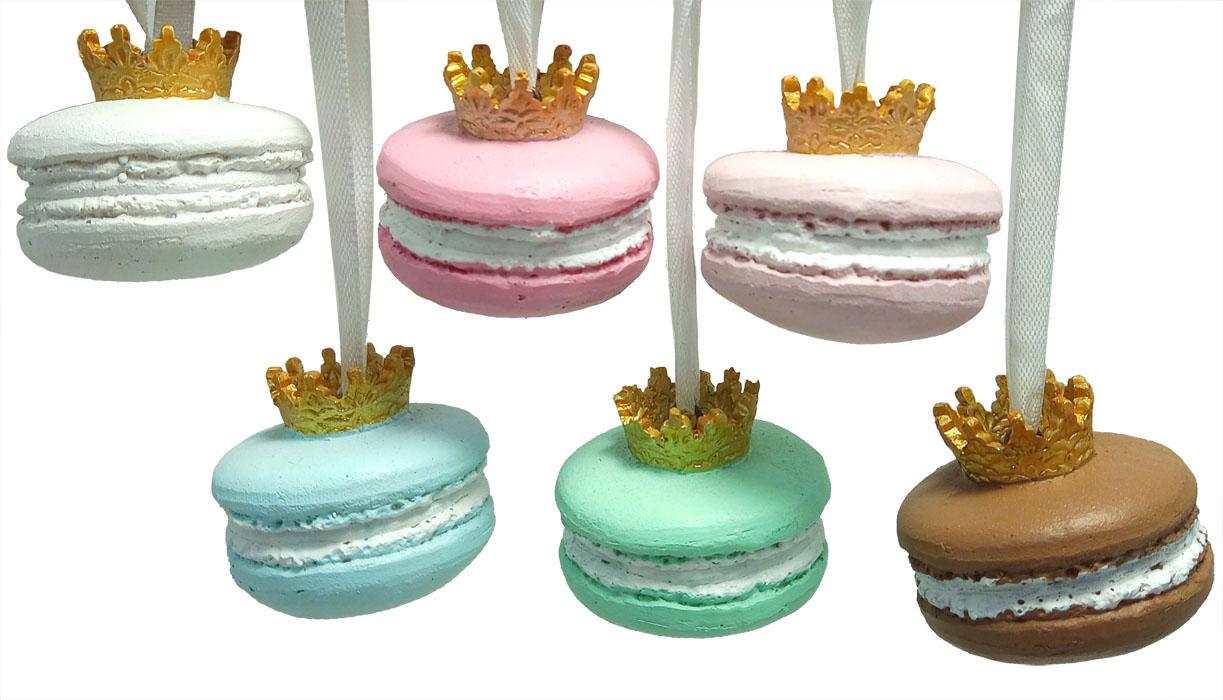 Novogodišnji ukras MACARONS / 6 VRSTA 