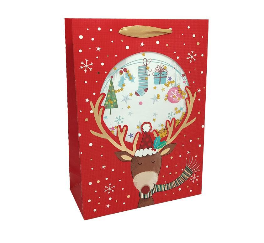 Ukrasna kesa (L) IRVAS NOVA GODINA 23x33 cm 