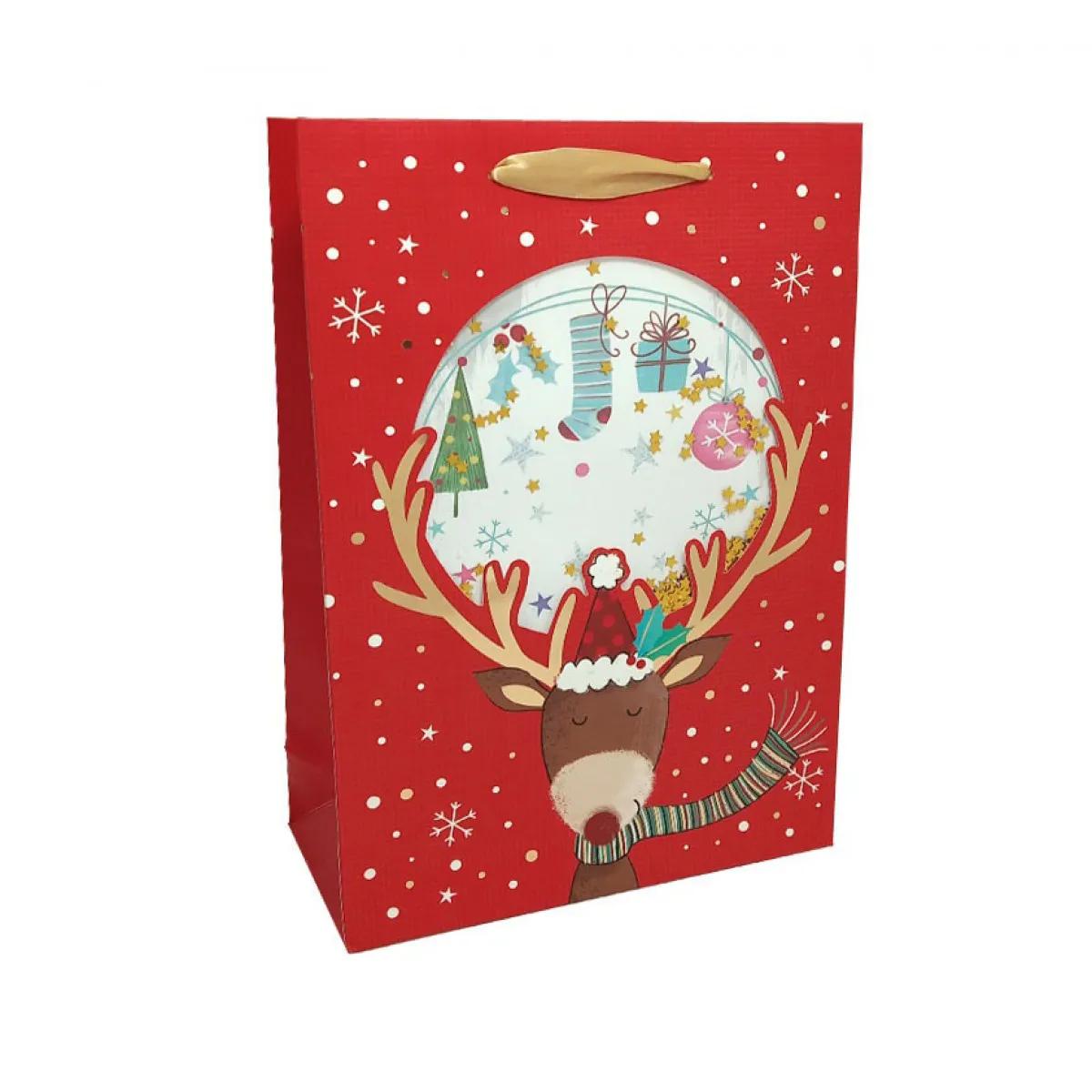 Ukrasna kesa (L) IRVAS NOVA GODINA 23x33 cm 