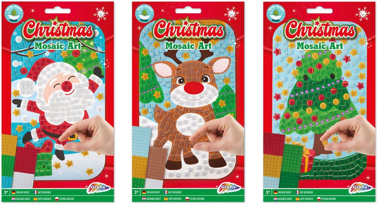 Novogodišnji kreativni set A5 - MOZAIK (Više vrsta) 