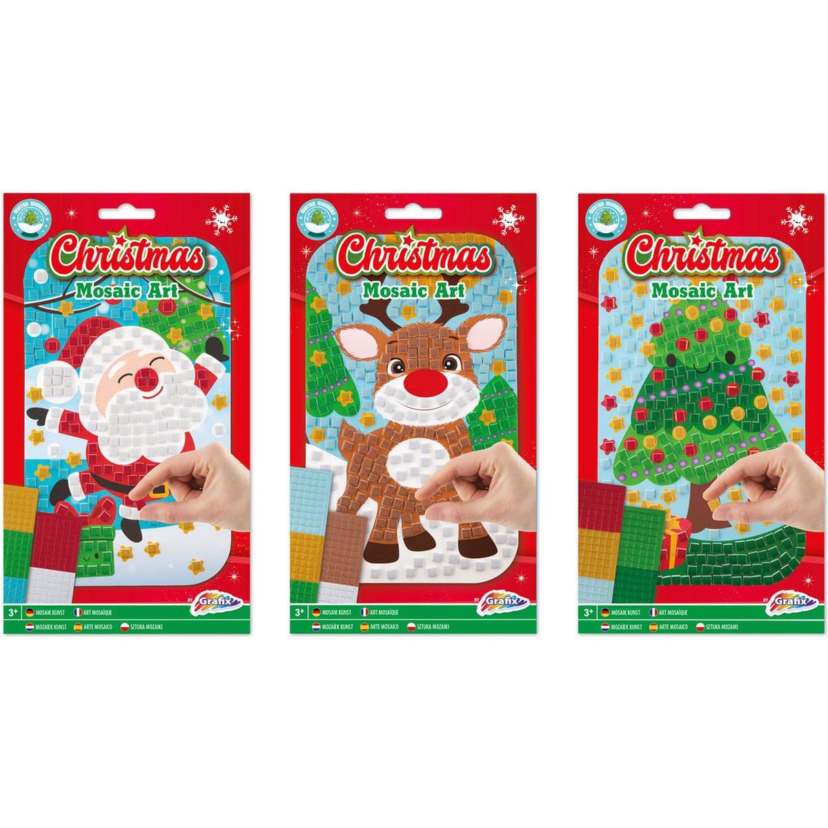 Novogodišnji kreativni set A5 - MOZAIK (Više vrsta) 
