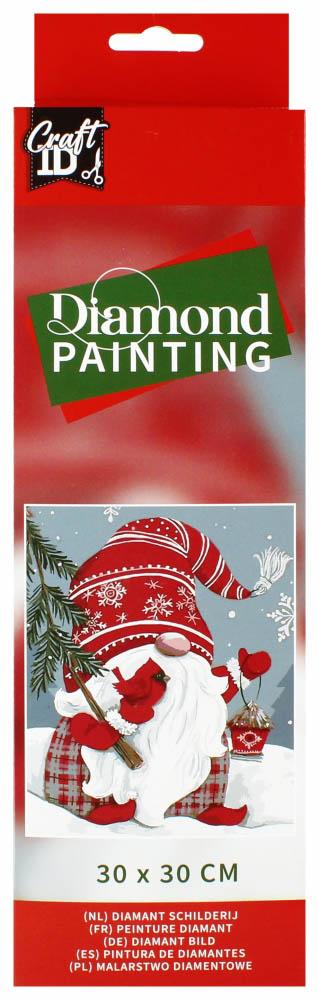 Slikanje cirkonima PATULJAK 30x30 cm DIAMOND PAINTING 