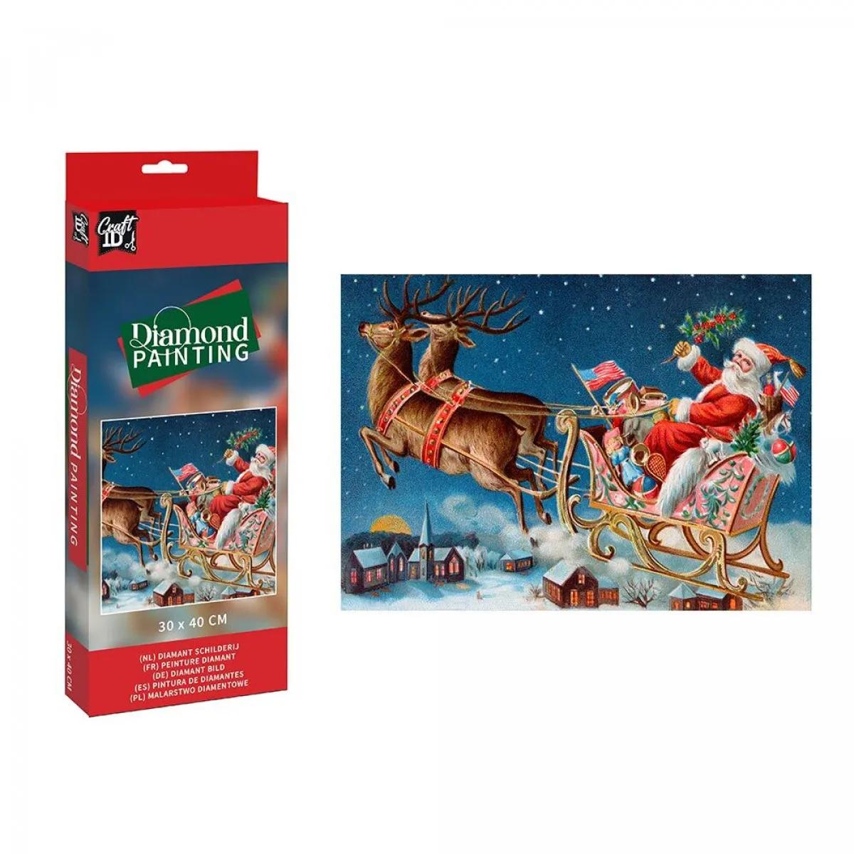 Slikanje cirkonima SAKNKE 30x40 cm DIAMOND PAINTING 