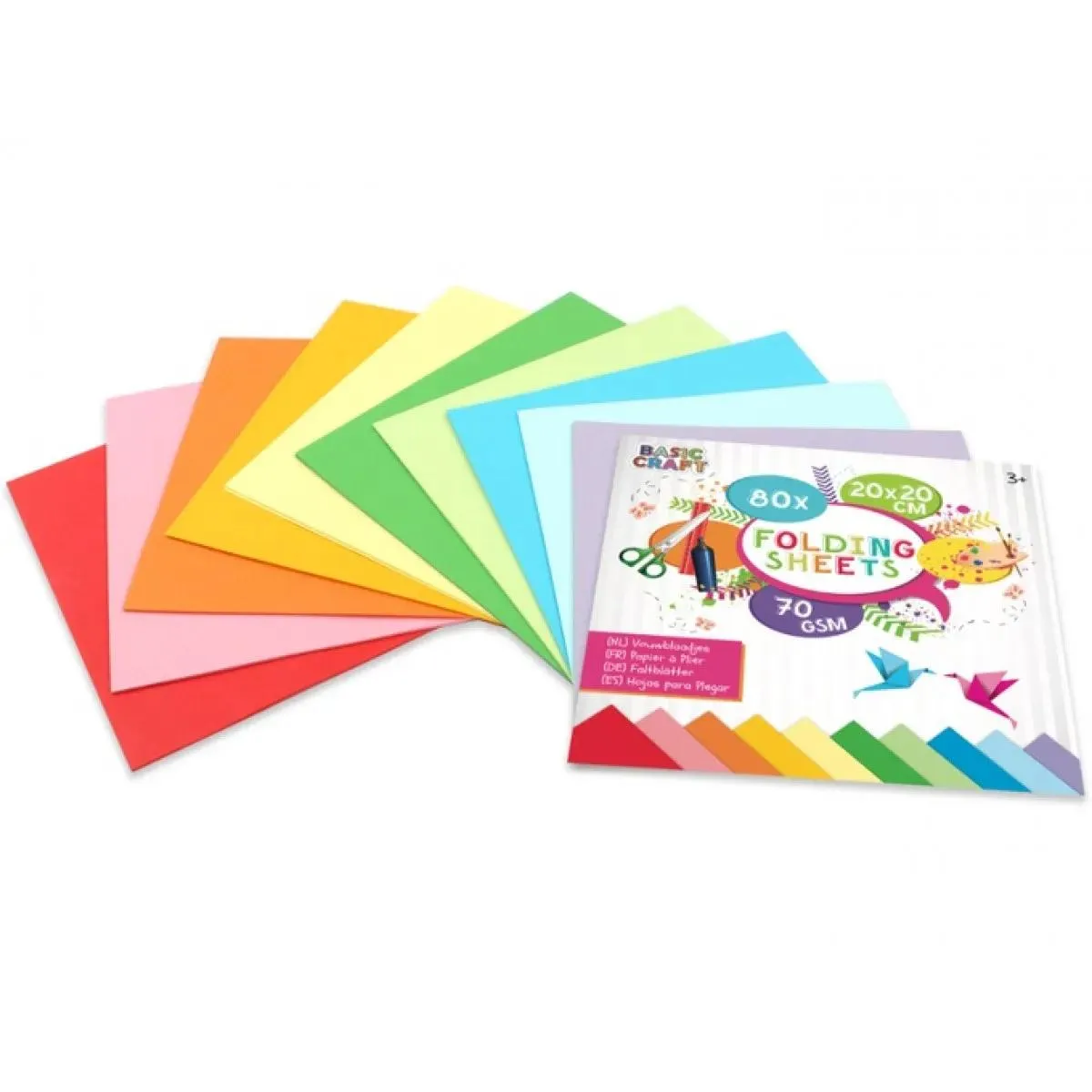 Hobi papir 20x20 cm GRAFIX 80 listova 