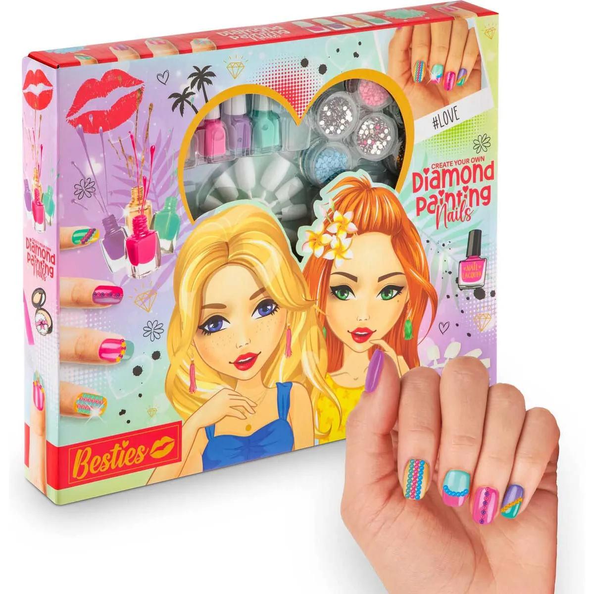 Set za ukrašavanje noktiju DIAMOND PAINTING 