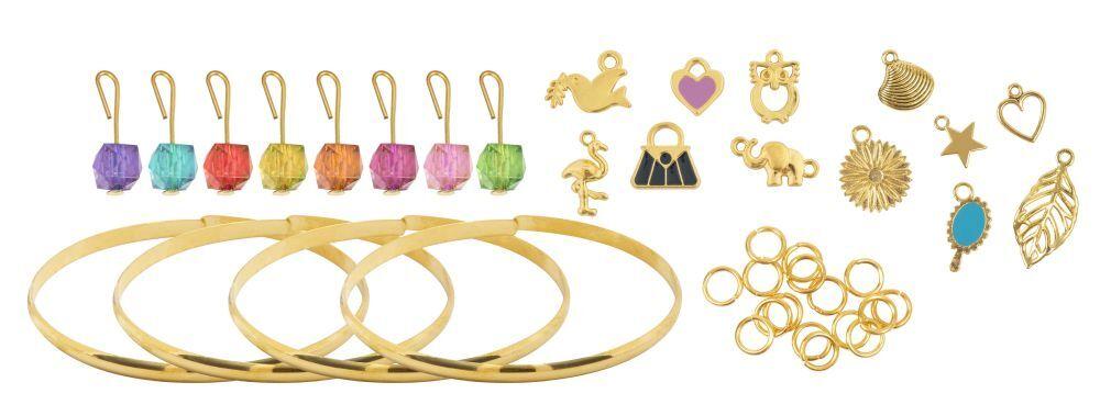 Kreativni set za pravljenje ogrlica CHARMING BRACELETS JEWELLERY 