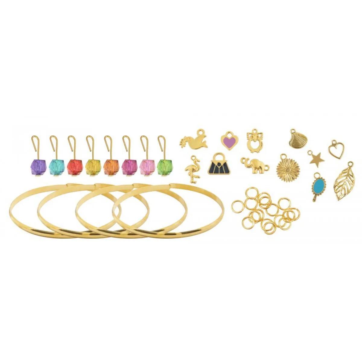 Kreativni set za pravljenje ogrlica CHARMING BRACELETS JEWELLERY 