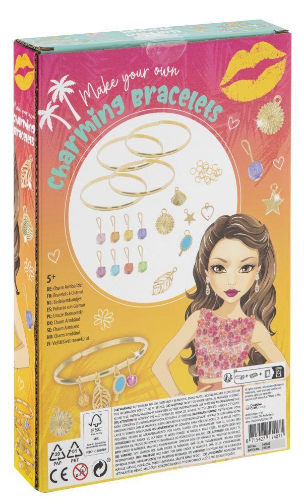 Kreativni set za pravljenje ogrlica CHARMING BRACELETS JEWELLERY 
