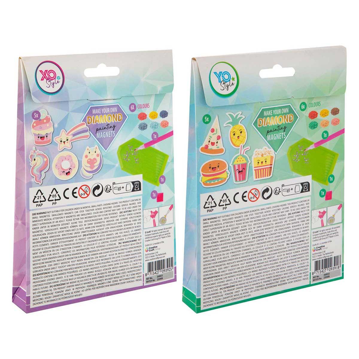 Kreativni set - magneti PAINTING MAGNETS, 2 motiva 