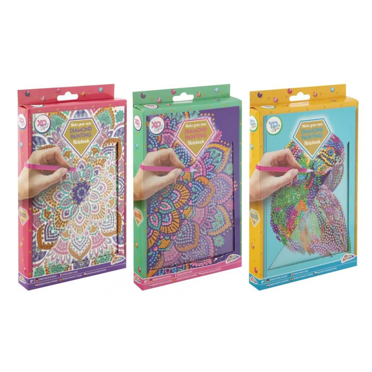 Notes A5 DIAMOND PAINTING, 3 motiva 