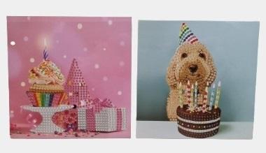 Slikanje cirkonima DIAMOND PAINTING (više motiva) 