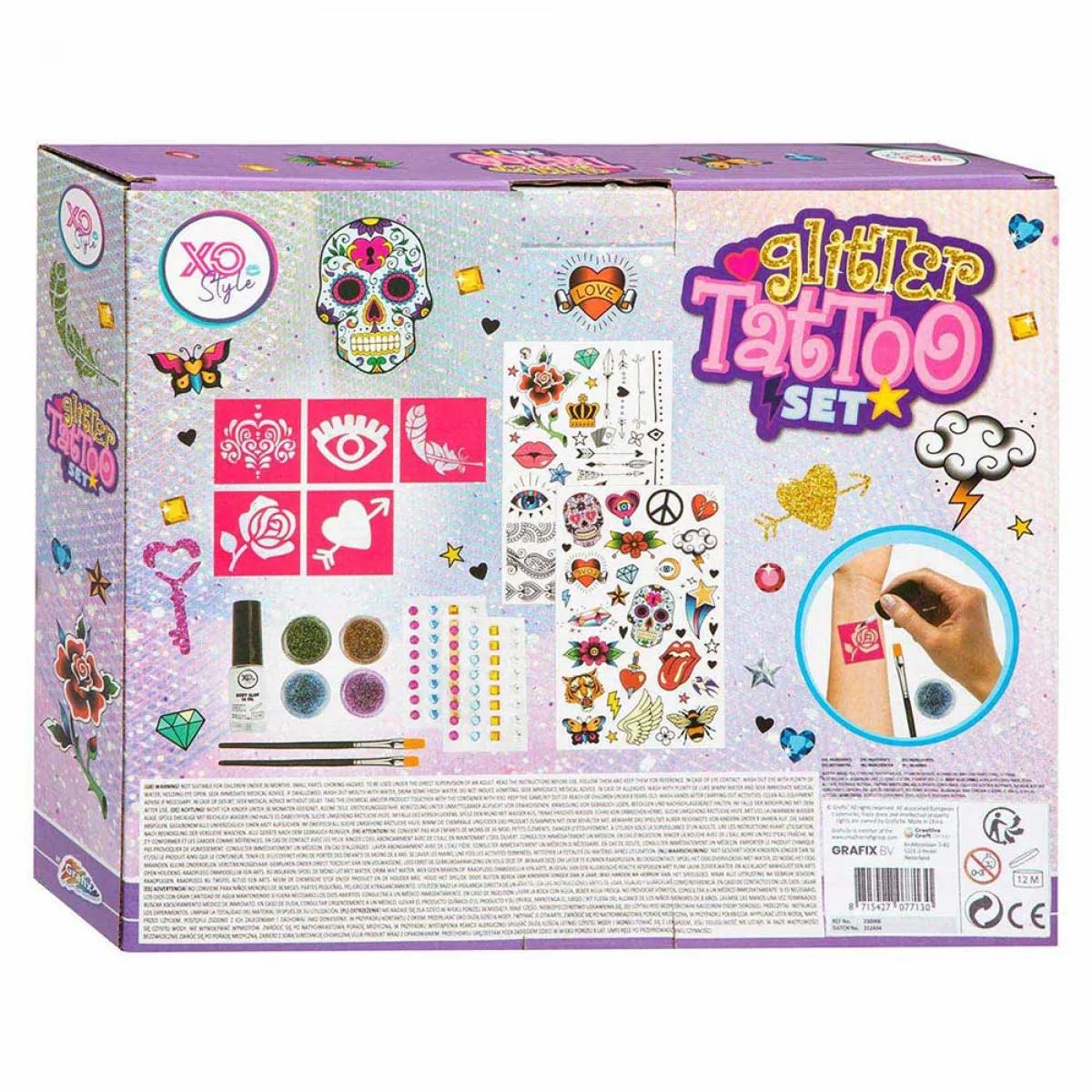 Kreativni set GLITTER TATTOO 