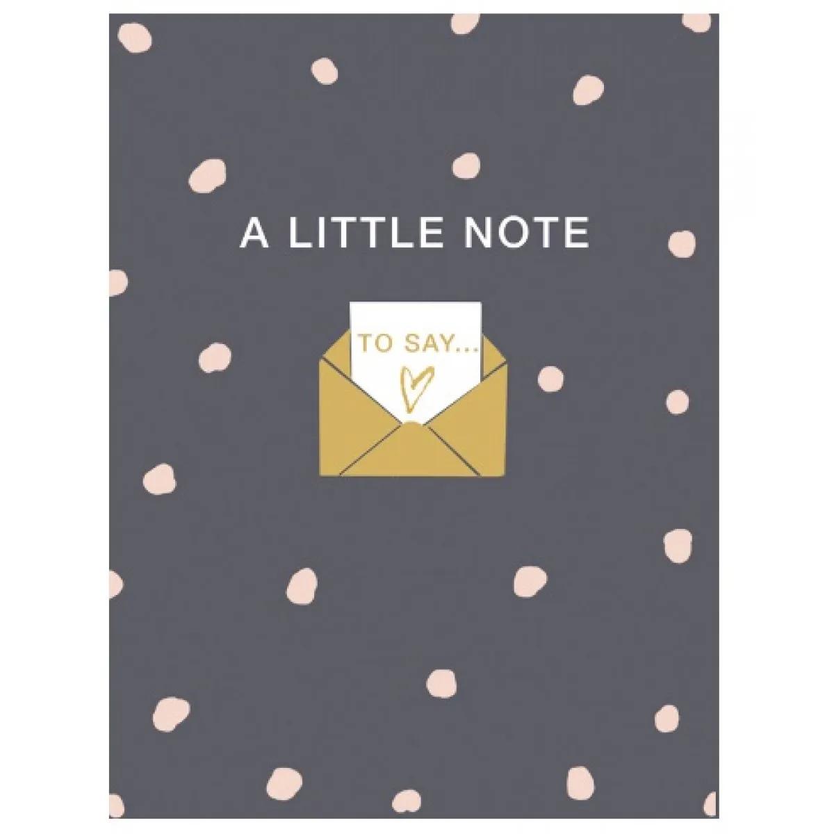 Čestitka A LITTLE NOTE 