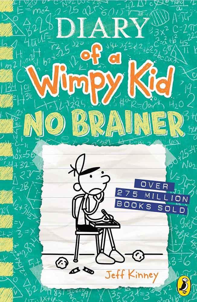 NO BRAINER Diary of a Wimpy Kid Book 18 