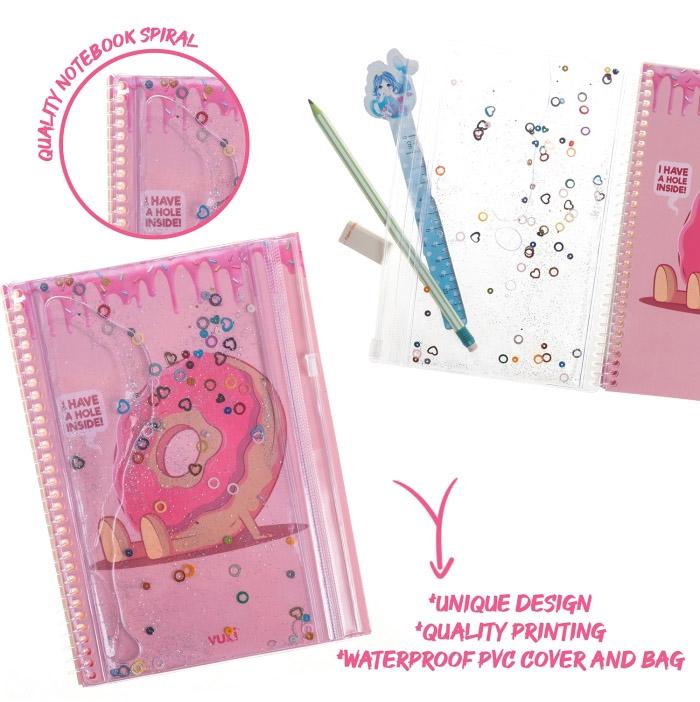 Notes A5 FAST FOOD 60 listova (više vrsta) 