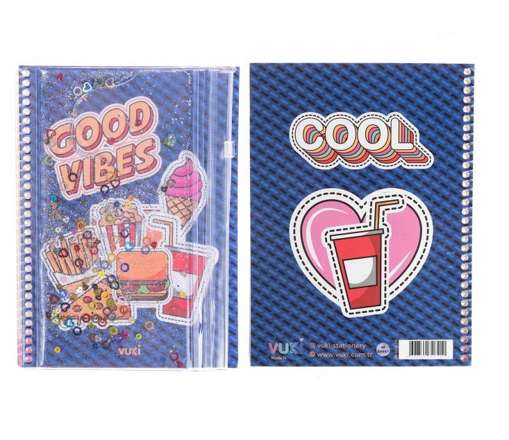 Notes A5 FAST FOOD 60 listova (više vrsta) 