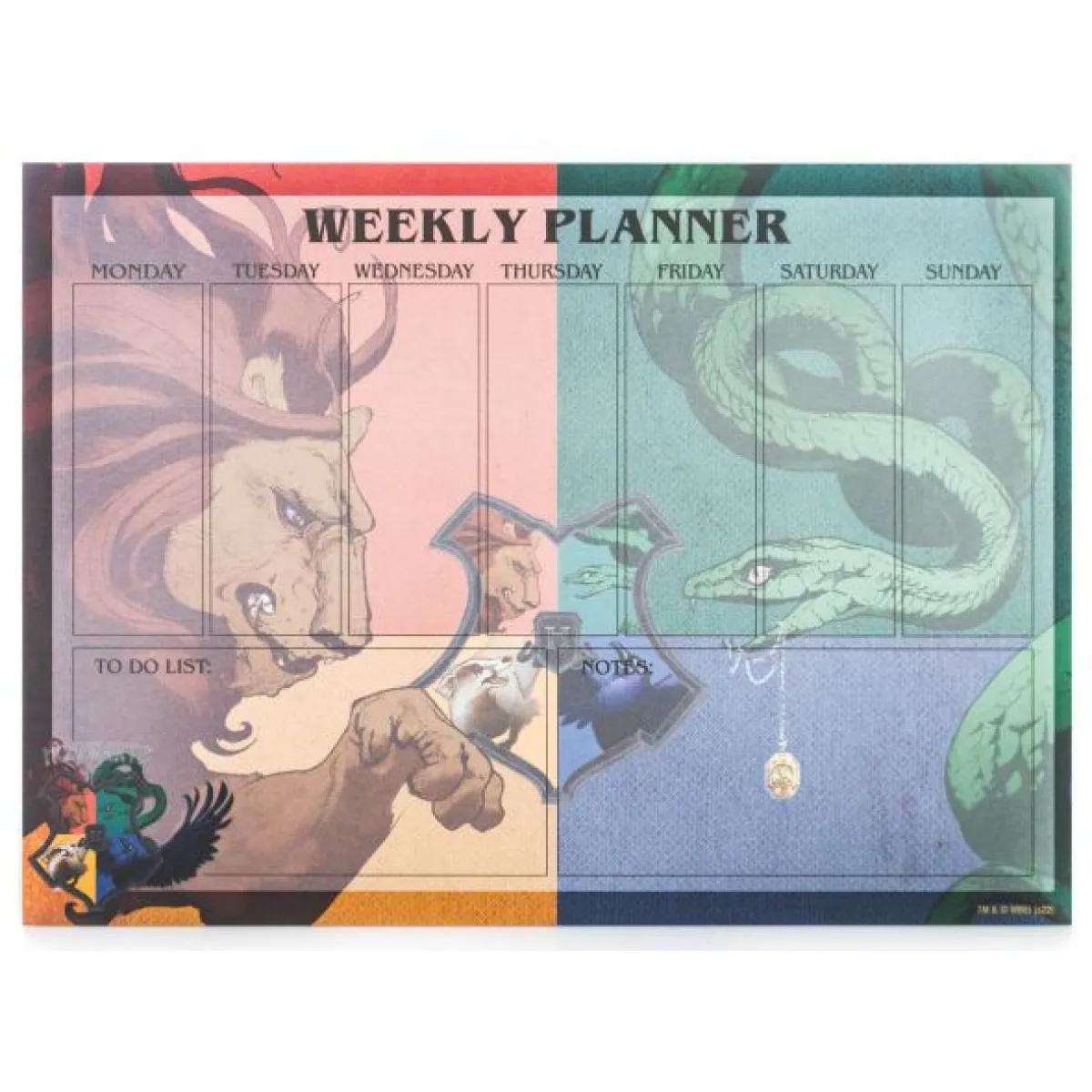 HARRY POTTER nedeljni planer A4 HOGVORTS 