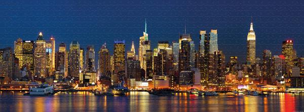Puzzle NEW YORK panorama 1000kom 