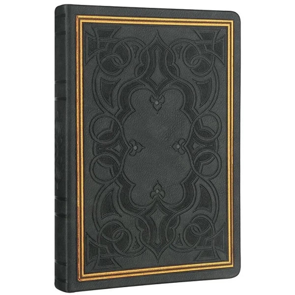 VICTORIA'S JOURNALS notes A5 na linije OLD BOOK - SIVI 